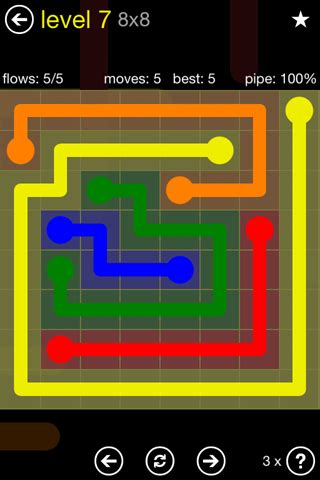 Flow Free Solutions .